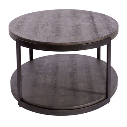 Modern View - Oval Cocktail Table - Dark Gray - Hornell Furniture Outlet