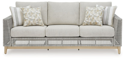 Seton Creek - 4 Pc. - Lounge Set - Gray - Hornell Furniture Outlet