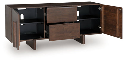 Kydler - Medium Brown - Accent Cabinet - Hornell Furniture Outlet