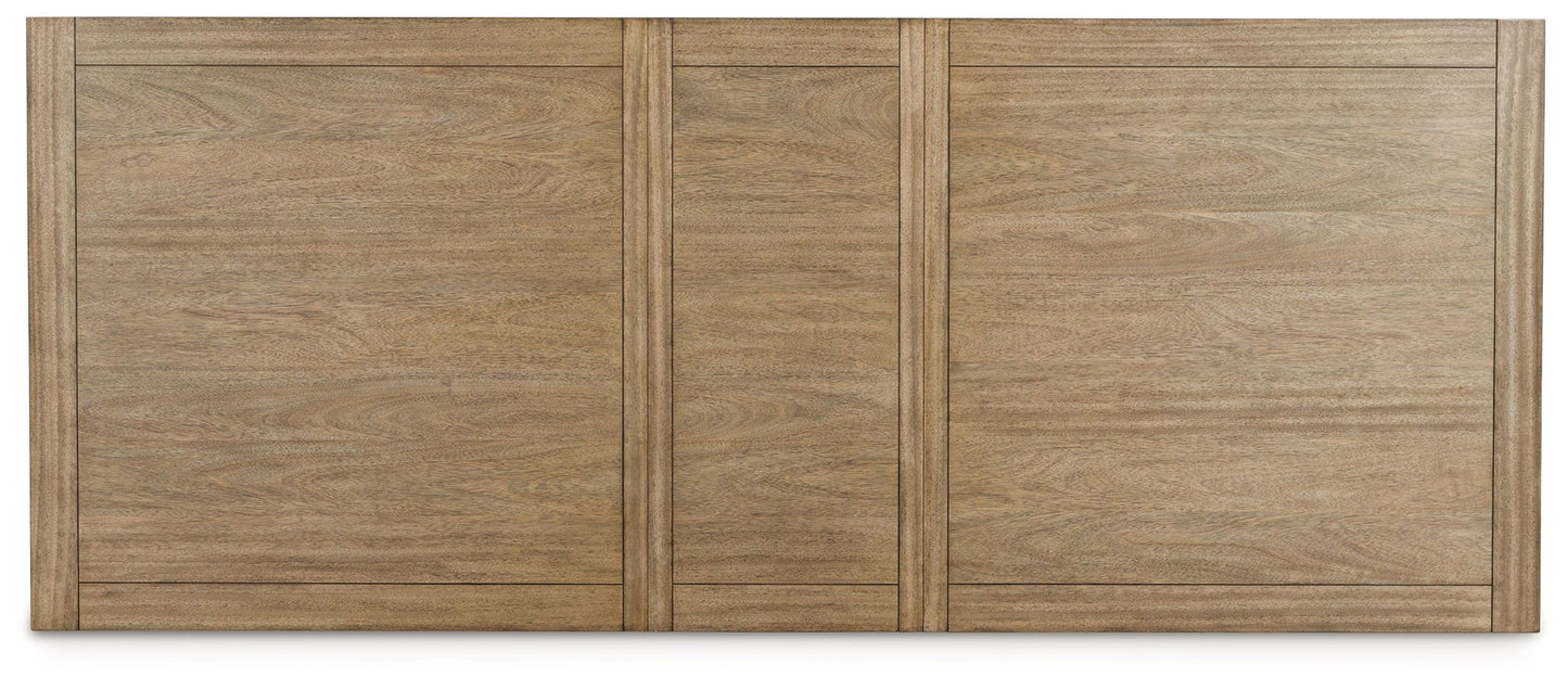 Tomtyn - Light Brown - Rectangular Dining Room Extension Table - Hornell Furniture Outlet