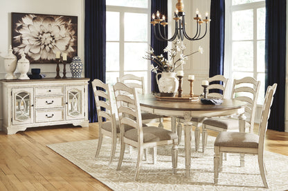 Realyn - Oval Dining Table Set - Hornell Furniture Outlet