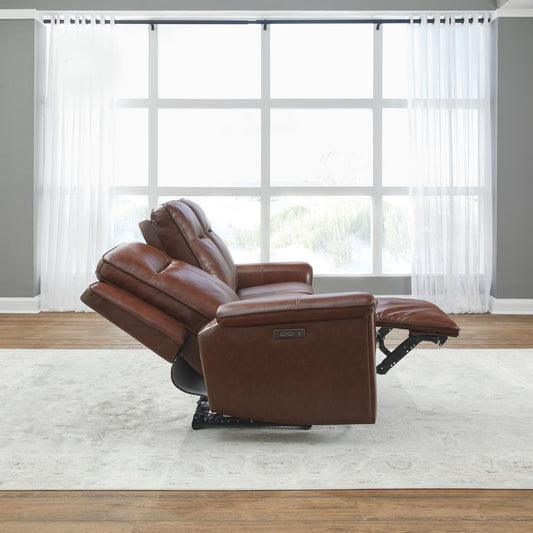Avery - Sofa P2 - Cognac - Hornell Furniture Outlet