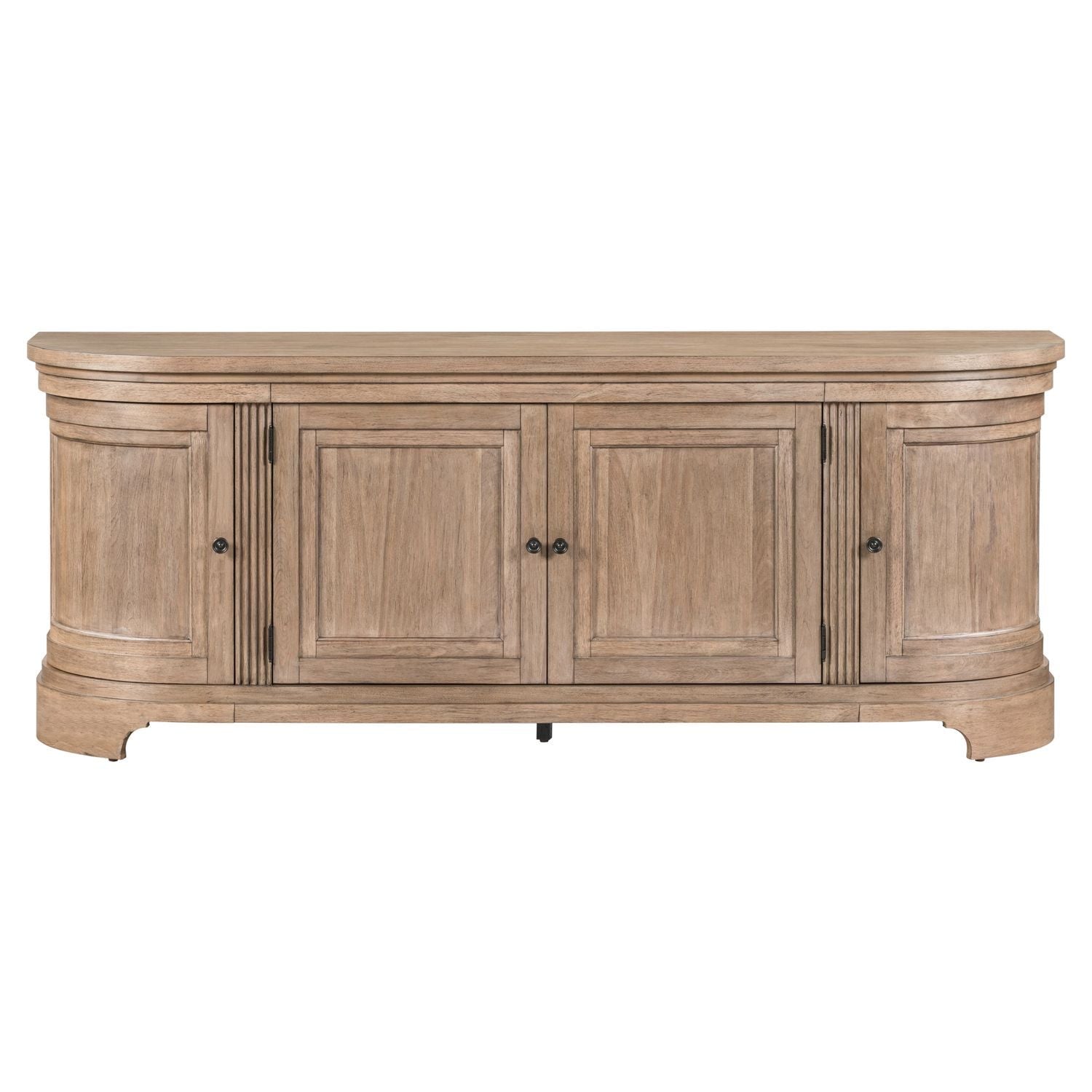 Haven Hills - 82'' TV Console - Camel Beige - Hornell Furniture Outlet
