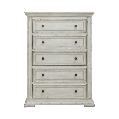 Big Valley - 5 Drawer Chest - Hornell Furniture Outlet