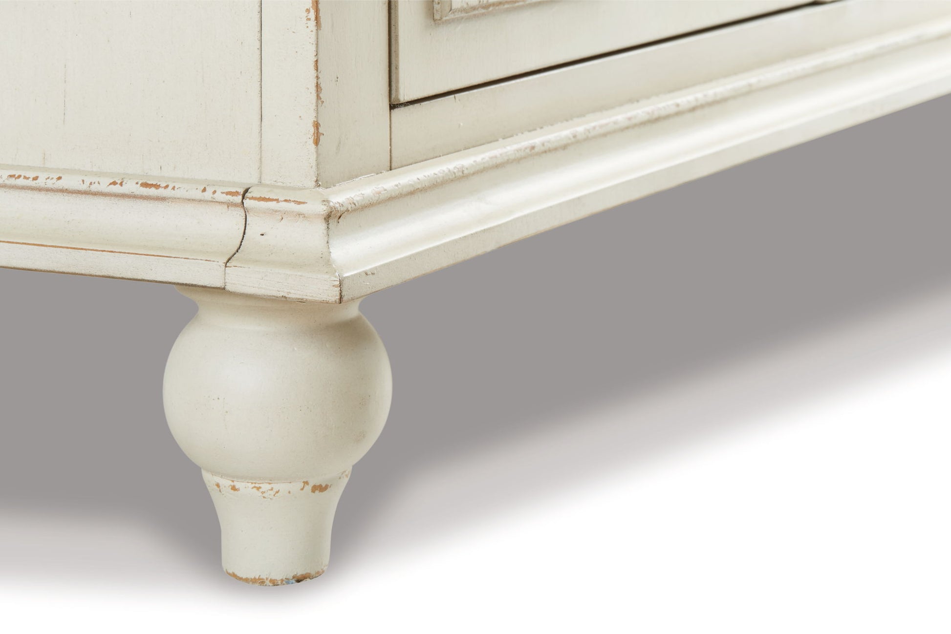 Roranville - Antique White - Accent Cabinet - Hornell Furniture Outlet