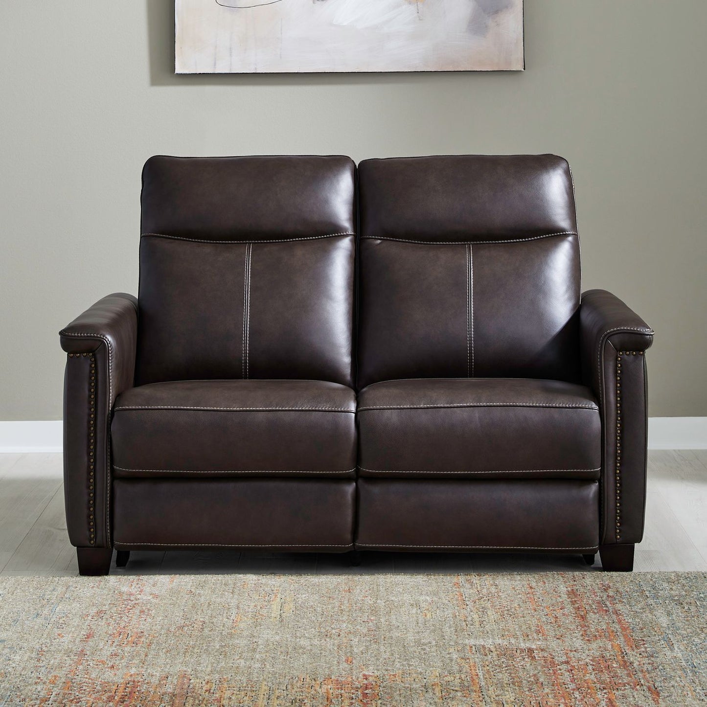 Crawford - Loveseat P3 & ZG - Finch Cacao - Hornell Furniture Outlet