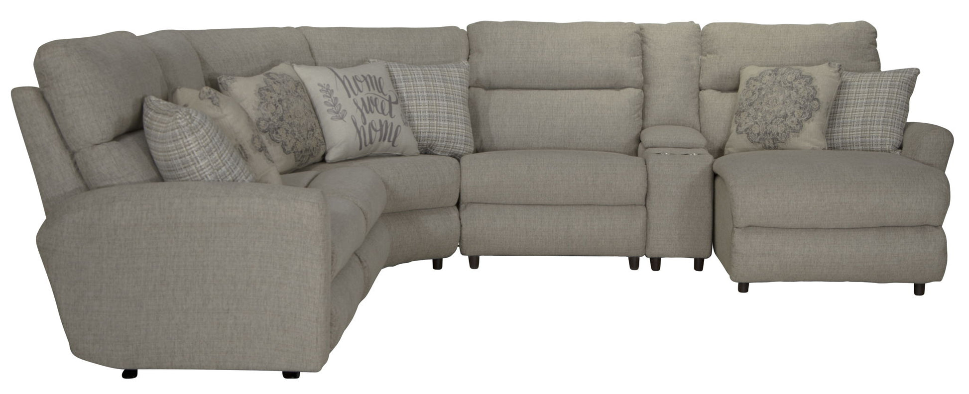 McPherson - Reclining Sectional - Hornell Furniture Outlet