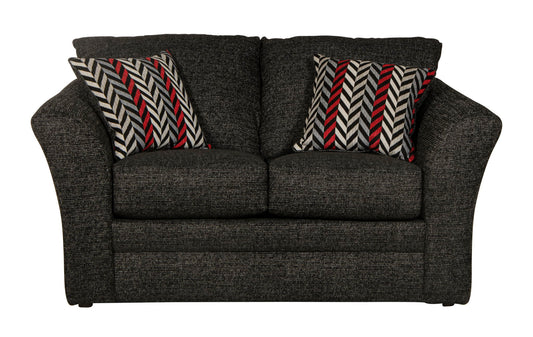 Varner - Loveseat - Ebony - Hornell Furniture Outlet