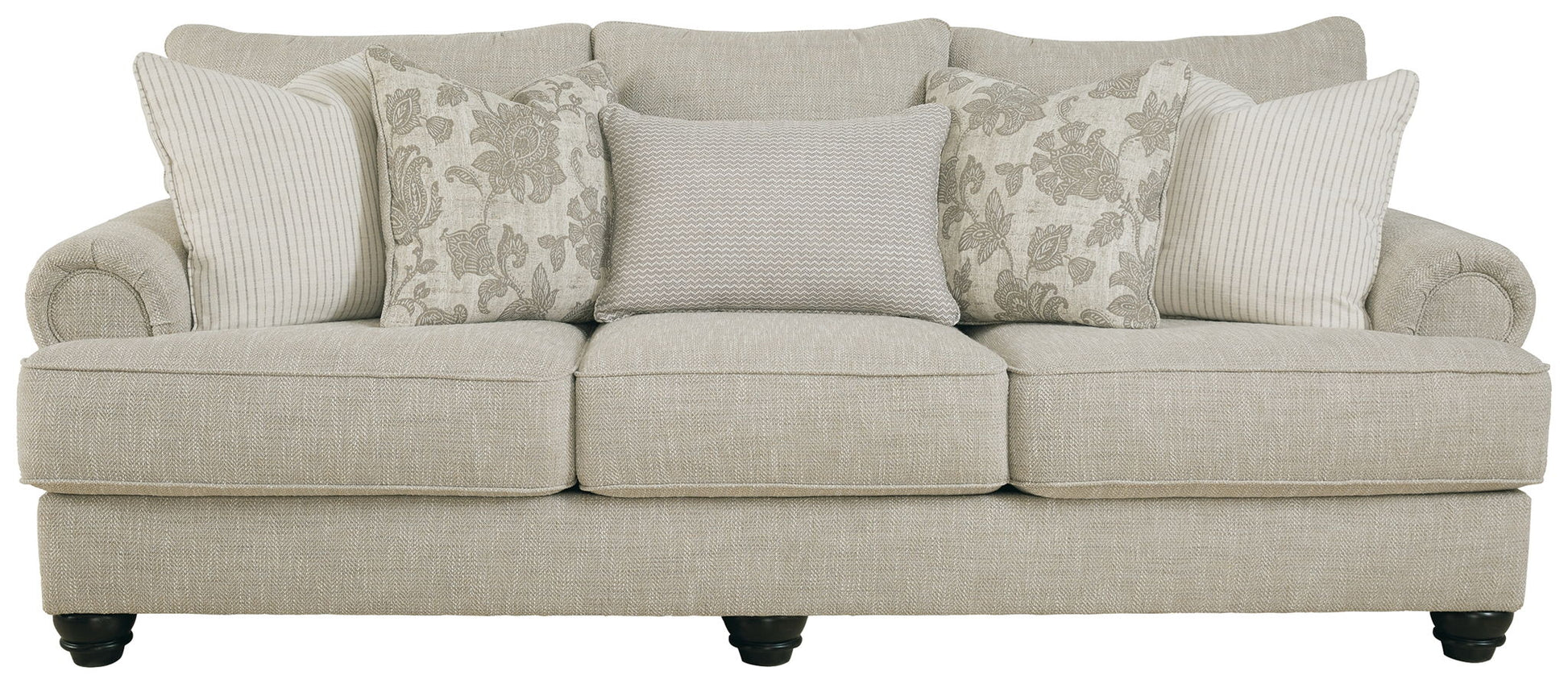 Asanti - Fog - Sofa - Hornell Furniture Outlet