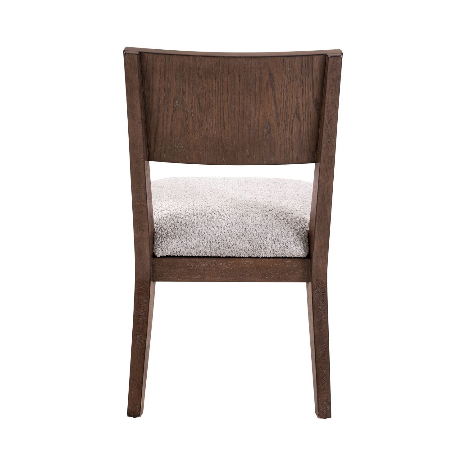 Cascade Falls - Panel Back Side Chair (RTA) - Brown - Hornell Furniture Outlet
