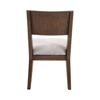 Cascade Falls - Panel Back Side Chair (RTA) - Brown - Hornell Furniture Outlet