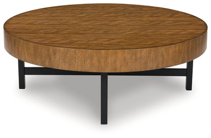 Steenlage - Brown / Black - Occasional Table Set (Set of 2) - Hornell Furniture Outlet