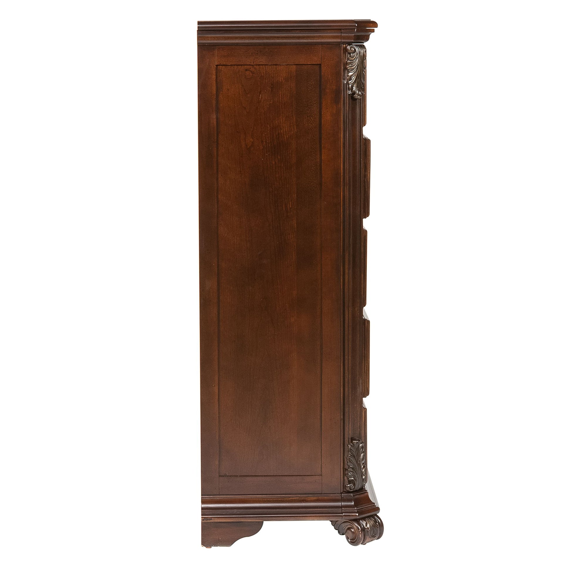Messina Estates - 5 Drawer Chest - Dark Brown - Hornell Furniture Outlet