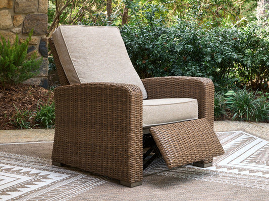 Laguna Heights - Recliner - Beige - Hornell Furniture Outlet