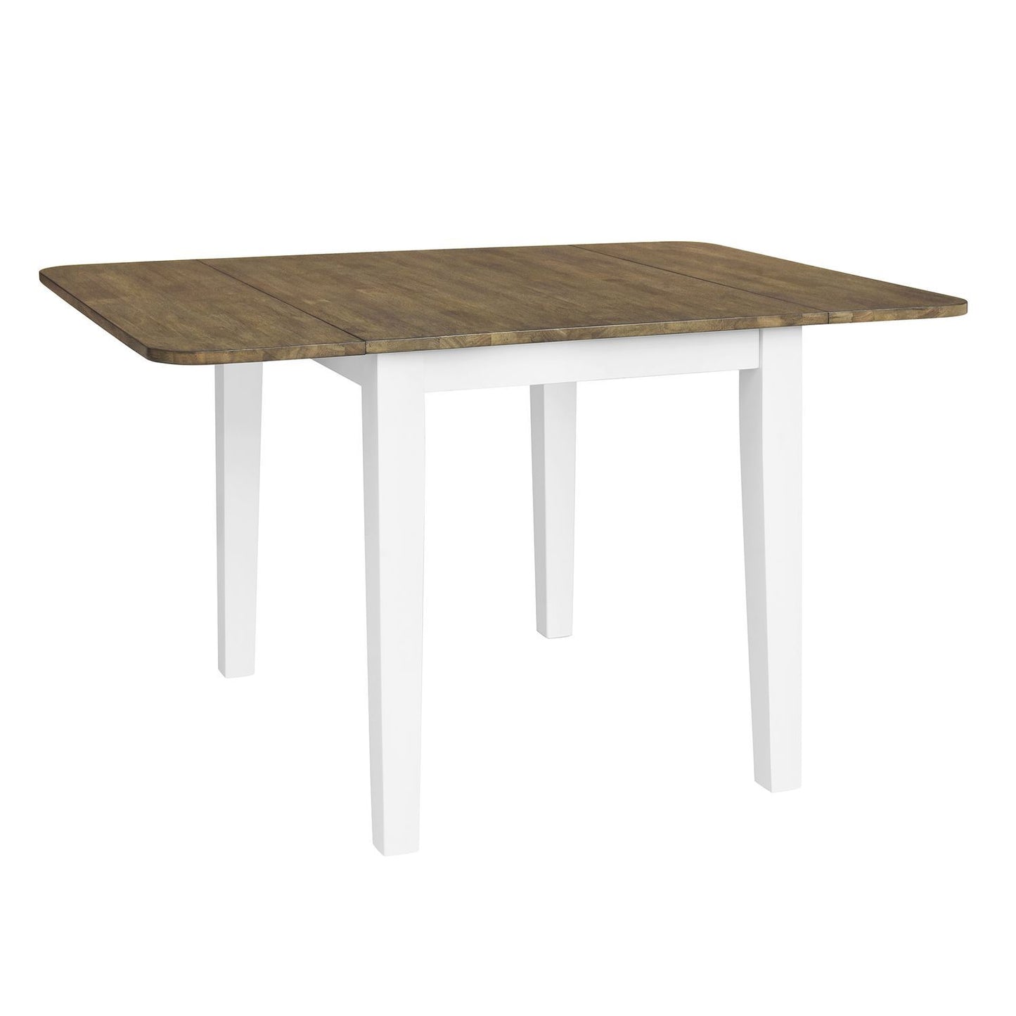 Landale - Drop Leaf Table - White - Hornell Furniture Outlet