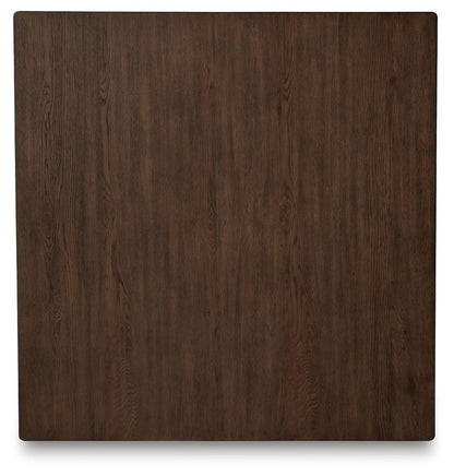 Hannodream - Warm Brown - Square Cocktail Table - Hornell Furniture Outlet