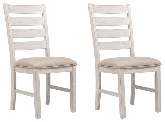 Skempton - White - Dining UPH Side Chair (Set of 2) - Hornell Furniture Outlet