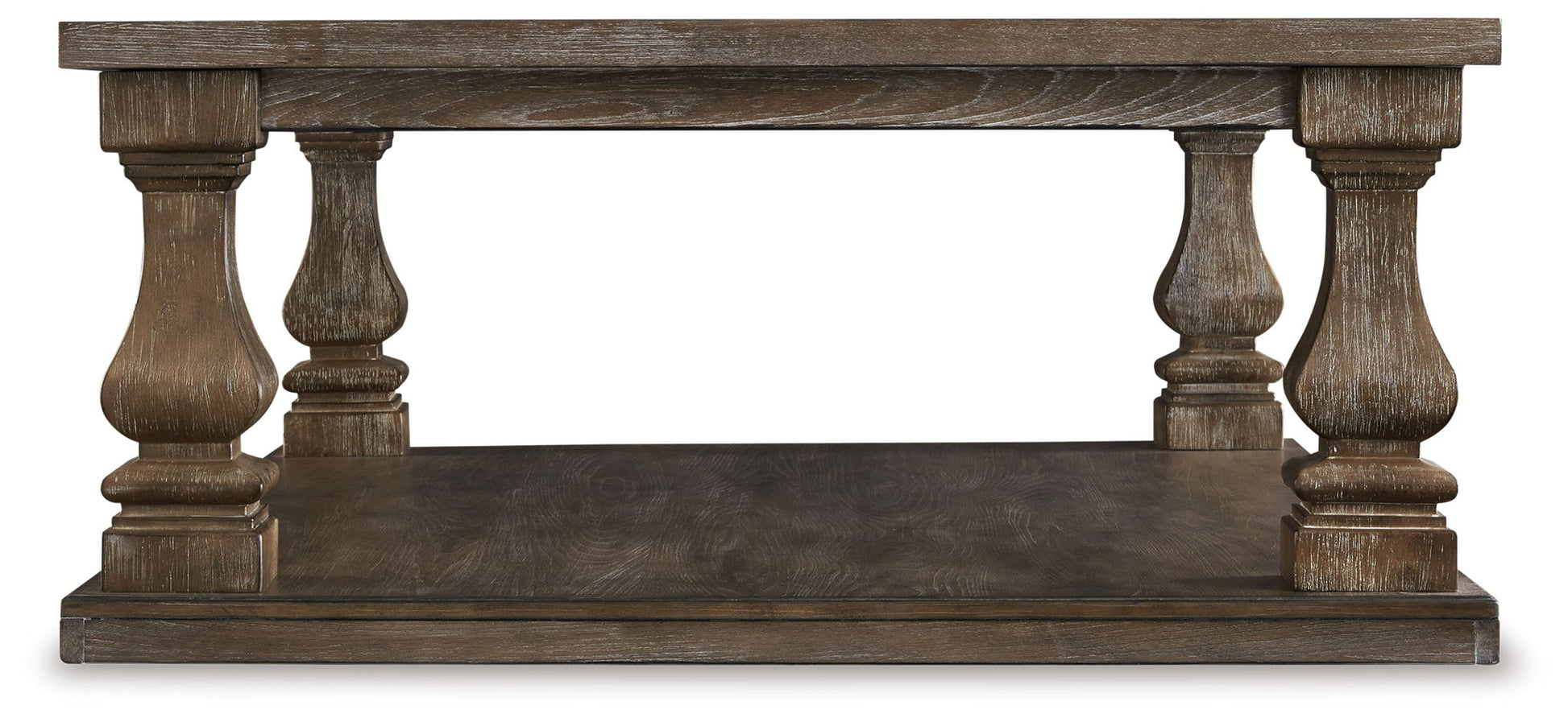 Johnelle - Gray - Rectangular Cocktail Table - Hornell Furniture Outlet
