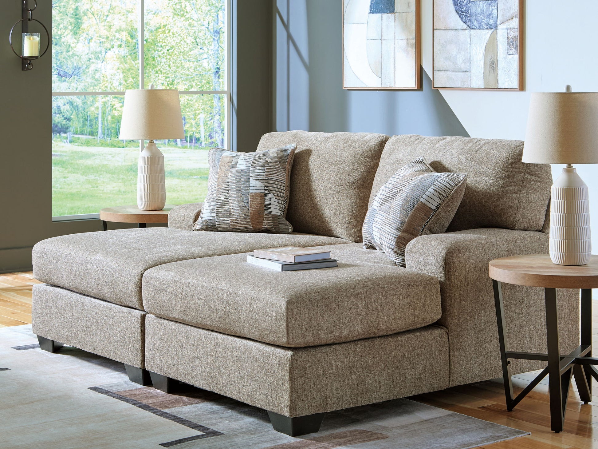 Newellen - Sectional - Hornell Furniture Outlet