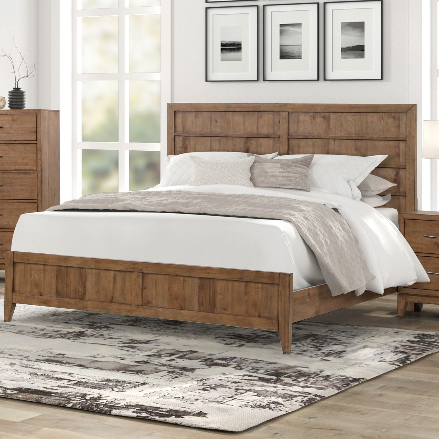Shaker Lakes - Panel Bed - Hornell Furniture Outlet