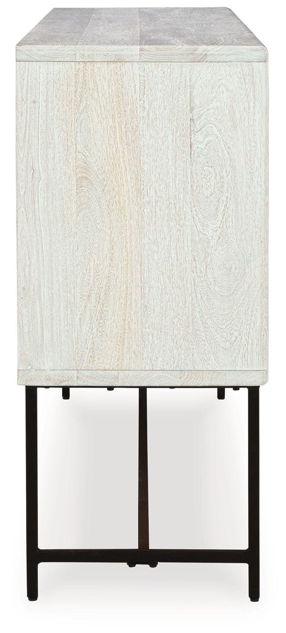 Freyton - White / Gray - Accent Cabinet - Hornell Furniture Outlet