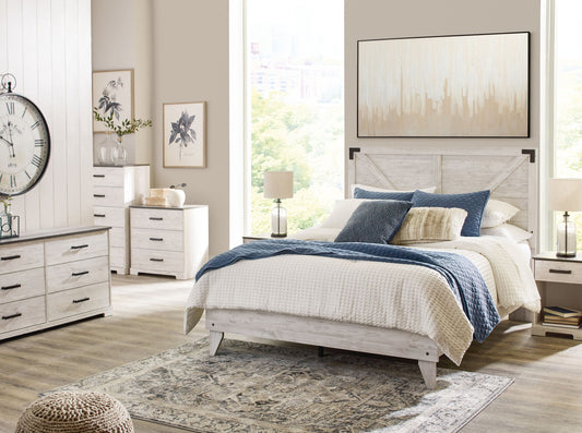 Shawburn - Panel Bedroom Set - Hornell Furniture Outlet