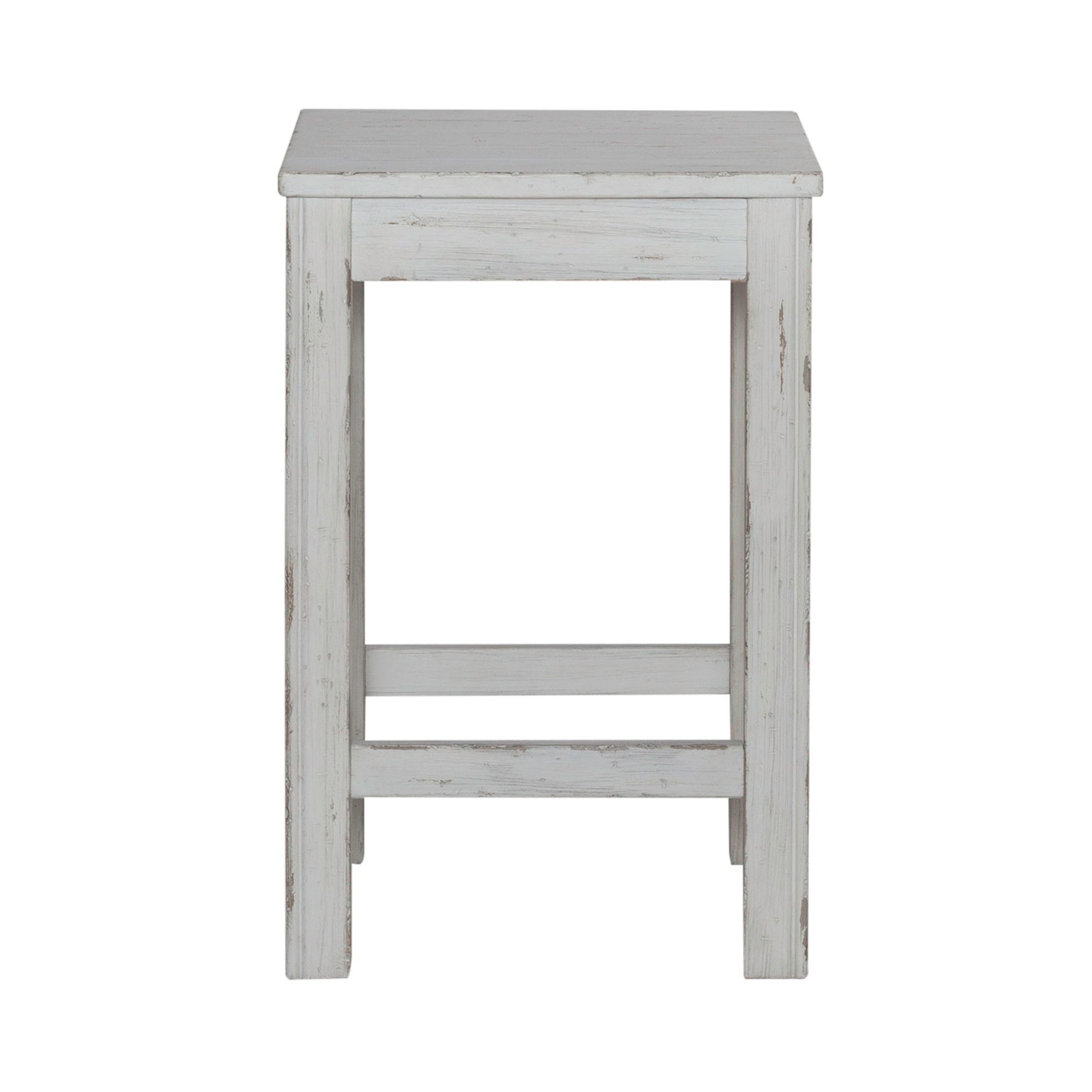 River Place - Console Stool - White - Hornell Furniture Outlet