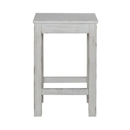 River Place - Console Stool - White - Hornell Furniture Outlet
