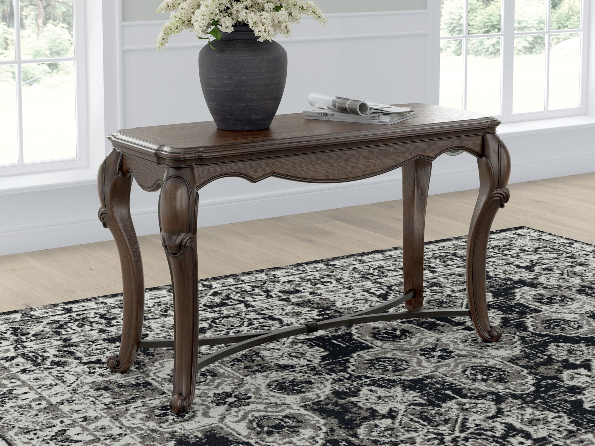 Maylee - Table With Cabriole Legs - Hornell Furniture Outlet
