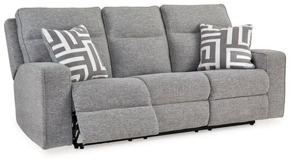 Biscoe - Reclining Living Room Set - Hornell Furniture Outlet