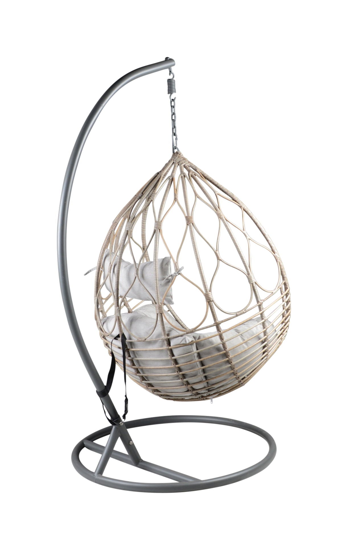 Lux - Basket Chair - White - Hornell Furniture Outlet