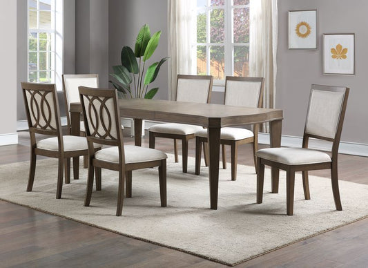 Bordeaux - Side Chair (Set of 2) - Brown - Hornell Furniture Outlet