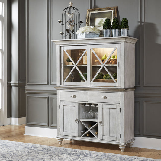 Ocean Isle - Hutch & Buffet - Hornell Furniture Outlet