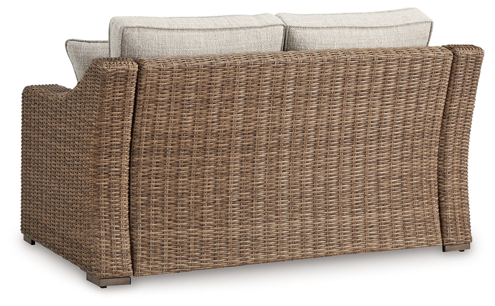 Beachcroft - Beige - Loveseat With Cushion - Hornell Furniture Outlet
