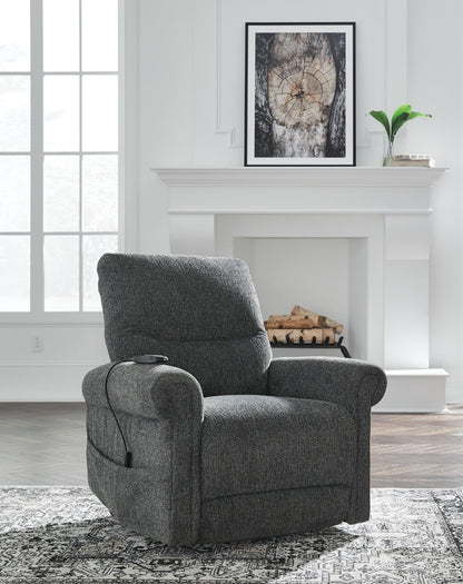 Aureta - Power Lift Recliner - Hornell Furniture Outlet