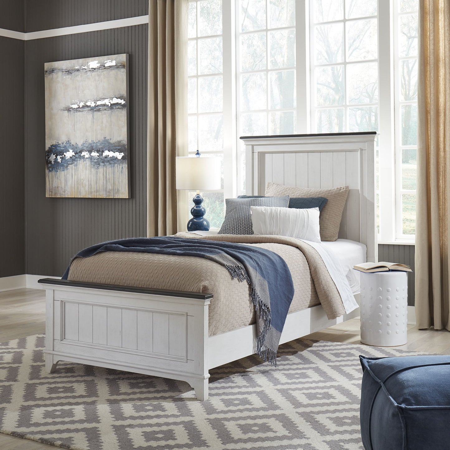 Allyson Park - Panel Bed - Hornell Furniture Outlet