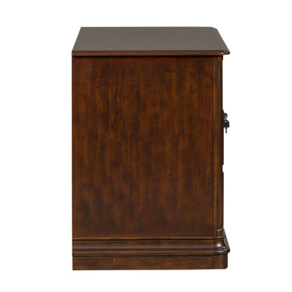 Brayton Manor - Jr Executive Media Lateral File - Dark Brown - Hornell Furniture Outlet