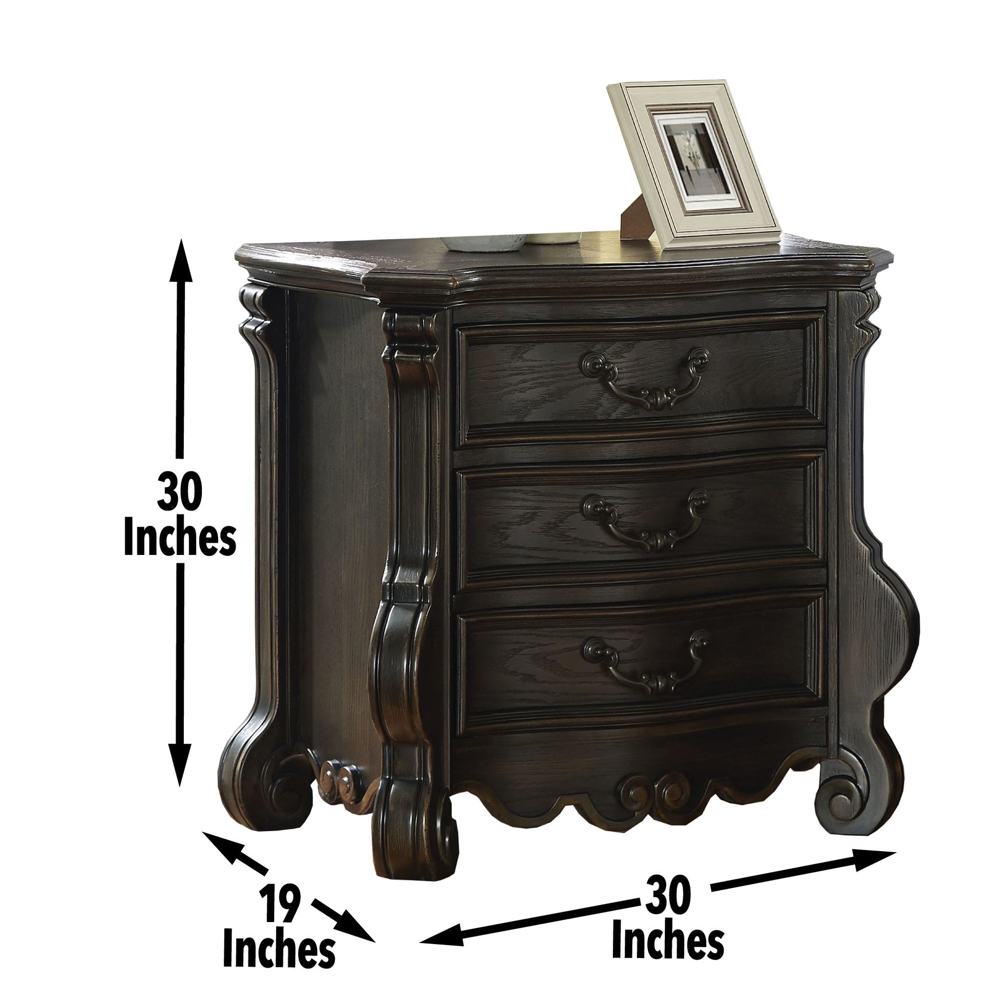 Rhapsody - Nightstand - Dark Brown - Hornell Furniture Outlet