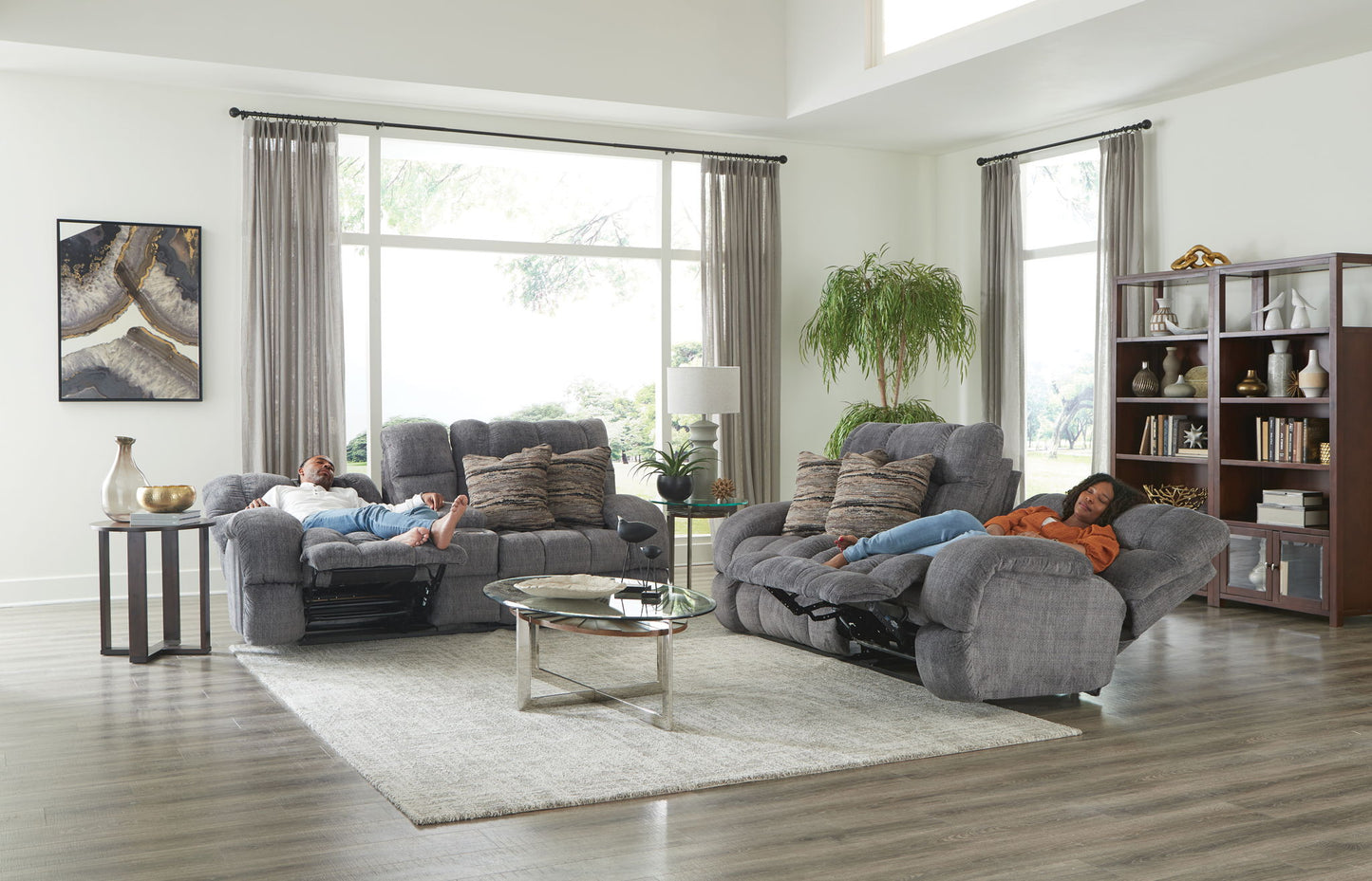 Ashland - Lay Flat Reclining Sofa - Hornell Furniture Outlet