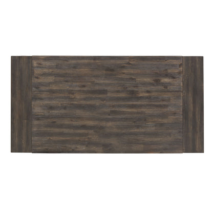 Double Bridge - Trestle Table - Dark Brown - Hornell Furniture Outlet