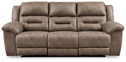 Stoneland - Power Reclining Sofa - Hornell Furniture Outlet