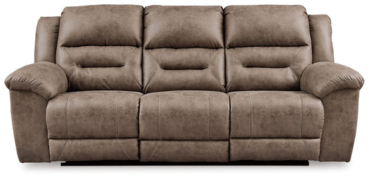 Stoneland - Power Reclining Sofa - Hornell Furniture Outlet