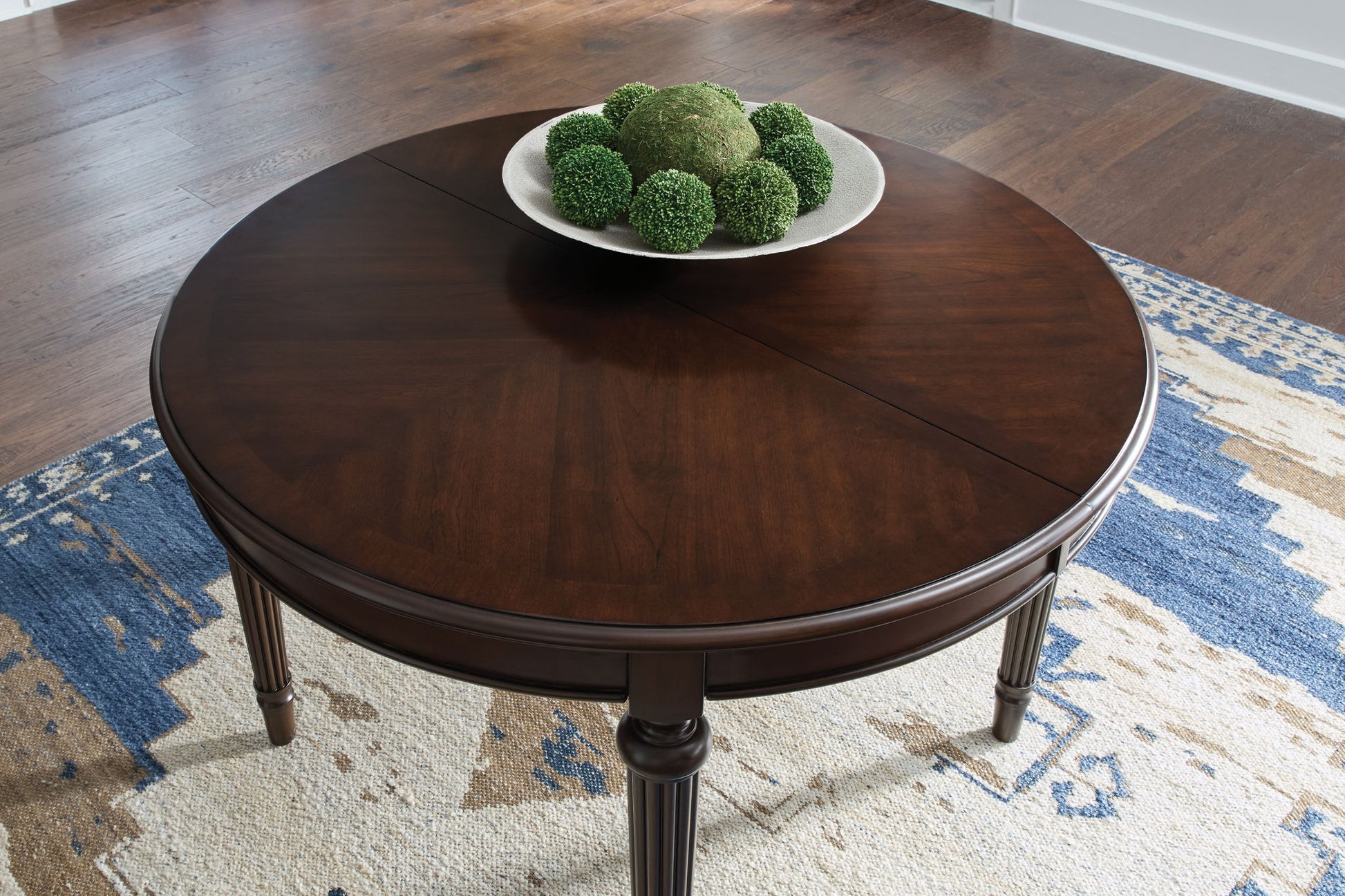 Lavinton - Brown - Oval Dining Room Extension Table - Hornell Furniture Outlet