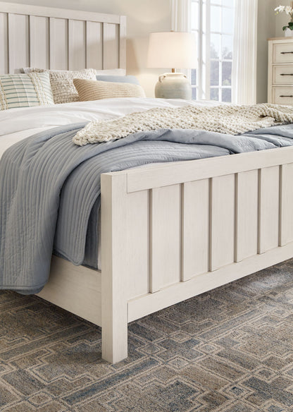 Shaybrock - Panel Bed - Hornell Furniture Outlet