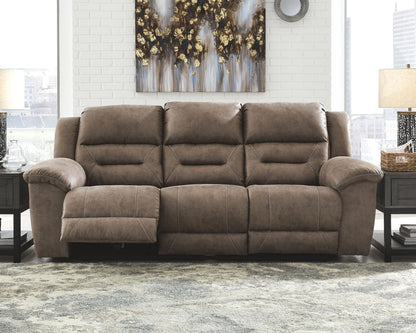 Stoneland - Reclining Living Room Set - Hornell Furniture Outlet