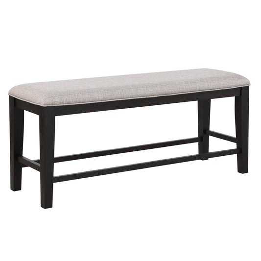 Halle - Counter Bench - Dark Brown - Hornell Furniture Outlet
