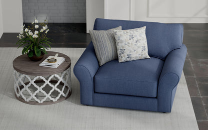 Cape May - Chair & 1/2 - Denim - Hornell Furniture Outlet