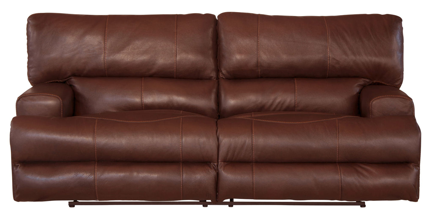 Wembley - Power Headrest With Lumbar Lay Flat Reclining Sofa - Hornell Furniture Outlet
