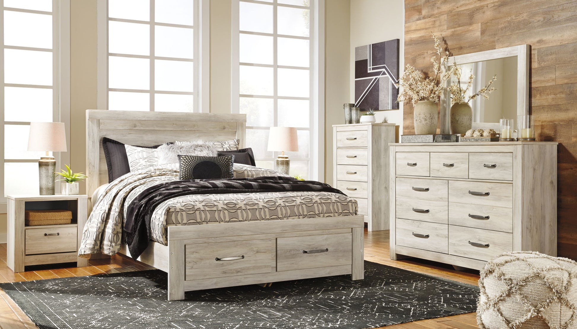 Bellaby - Panel Headboard - Hornell Furniture Outlet