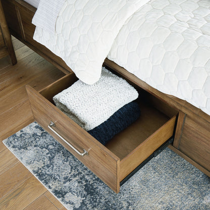 Cabalynn - Panel Bed With Storage - Hornell Furniture Outlet